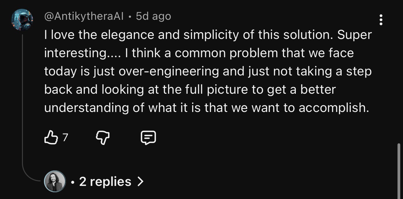 Community feedback
