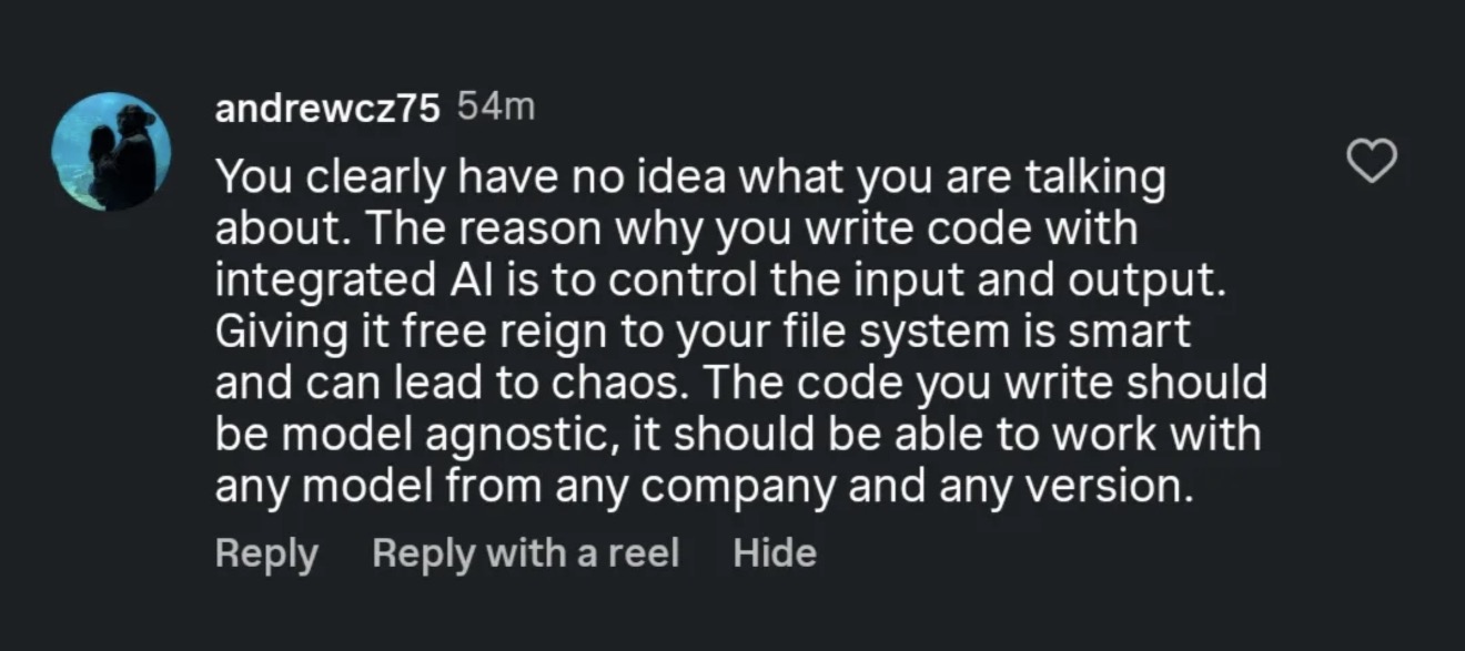 Community feedback