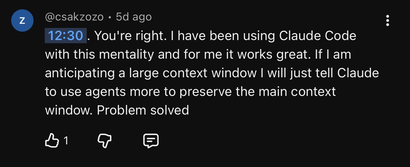 Community feedback