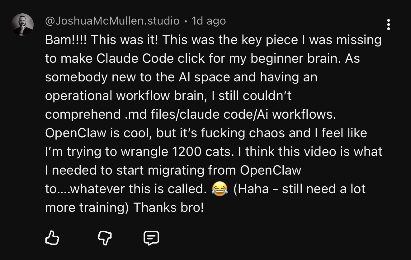 Community feedback