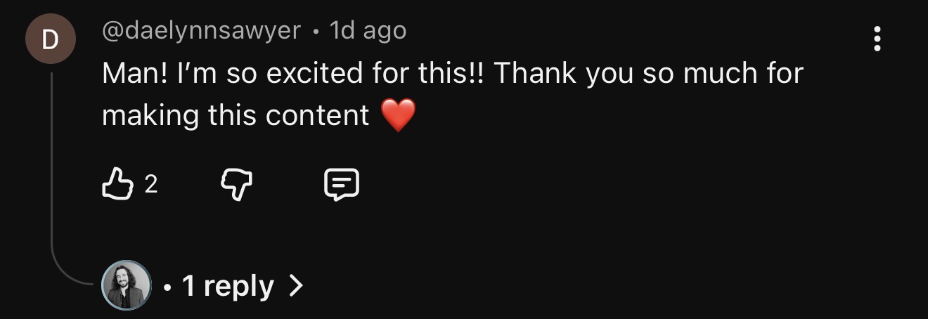 Community feedback