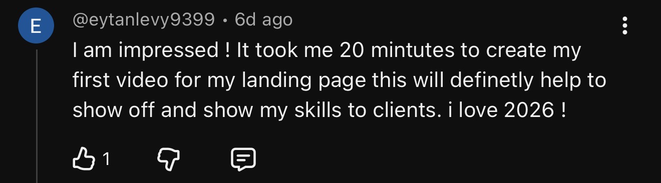 Community feedback