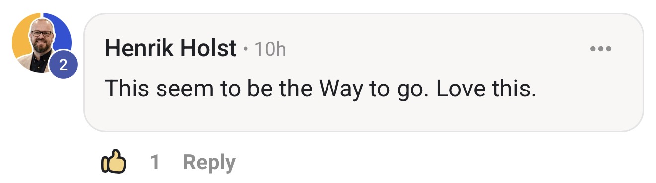 Community feedback
