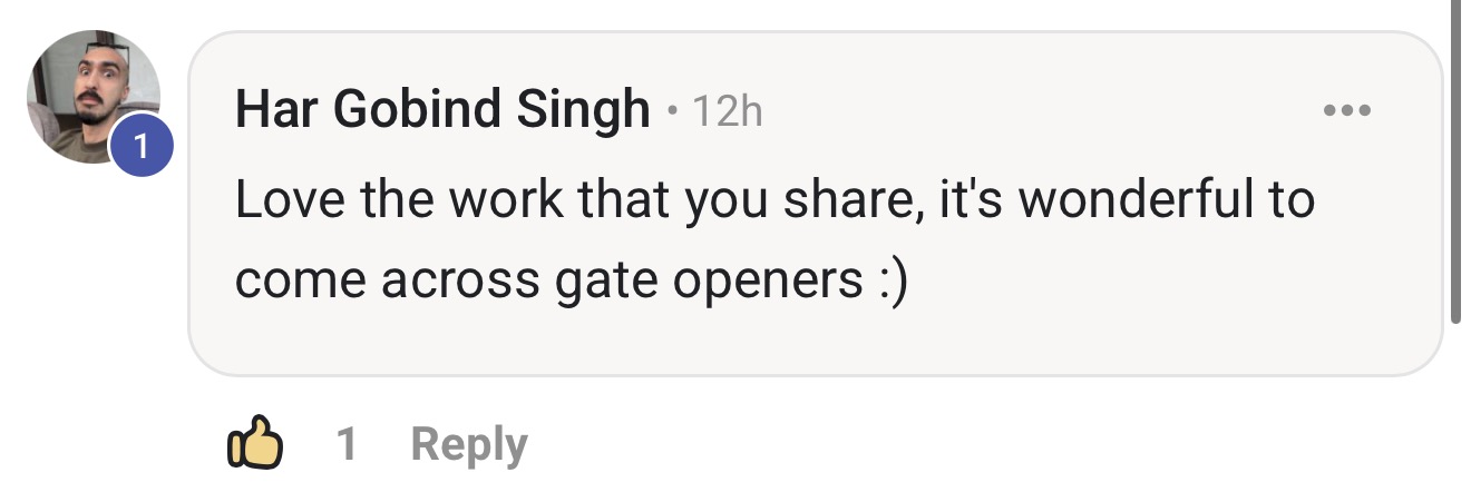 Community feedback