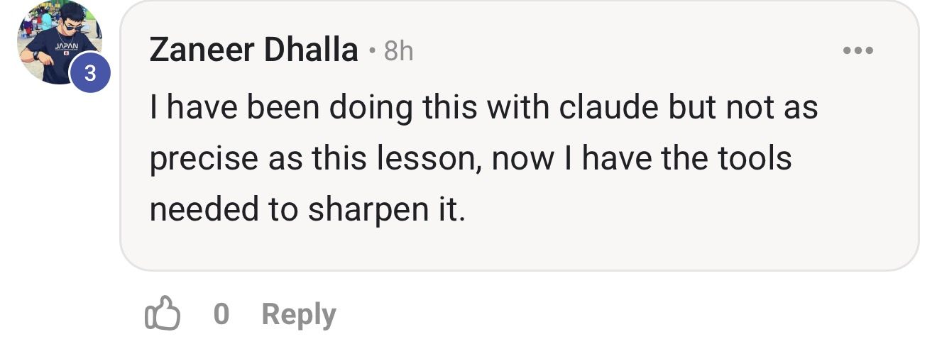 Community feedback